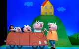 Peppa Pig and her family enjoy a day out