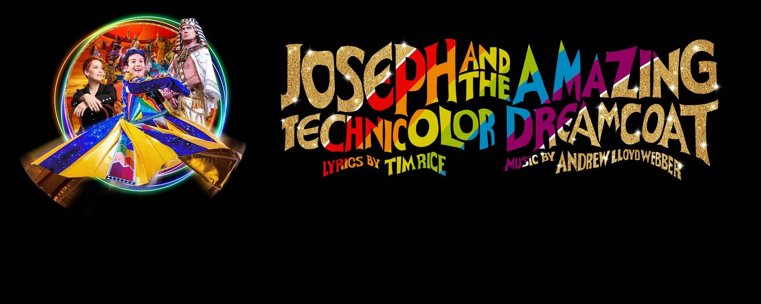 Joseph and the Amazing Technicolor Dreamcoat title treatment