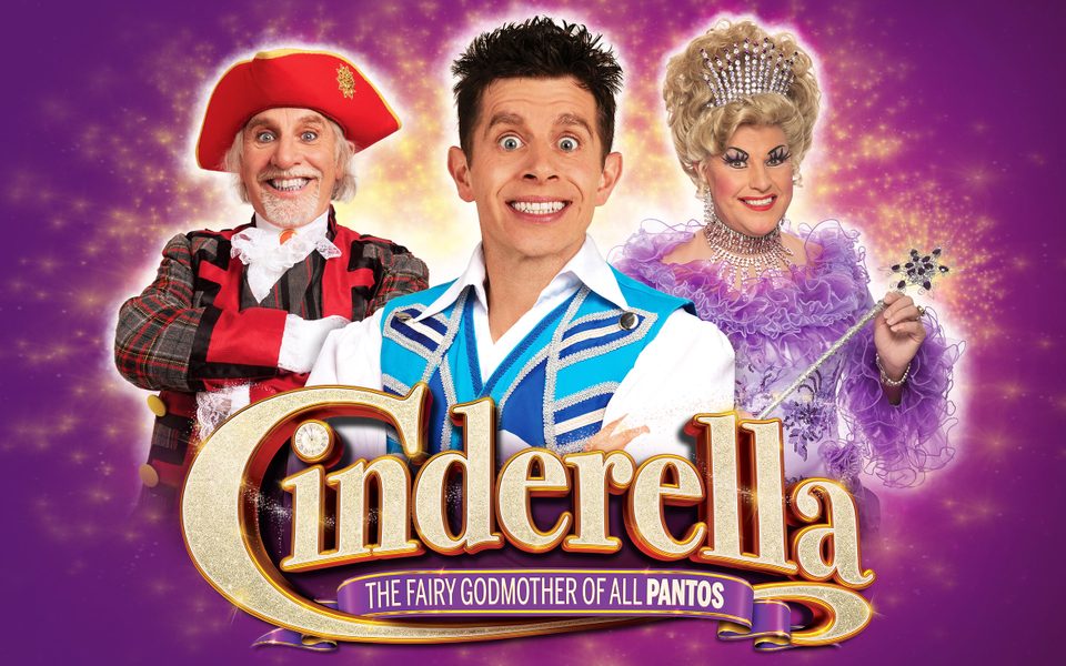 Cast and title treatment for Cinderella