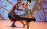 A scene from The Sacrifice by Dada Masilo @ La Villette Theatre, Paris. A Dance Consortium production.