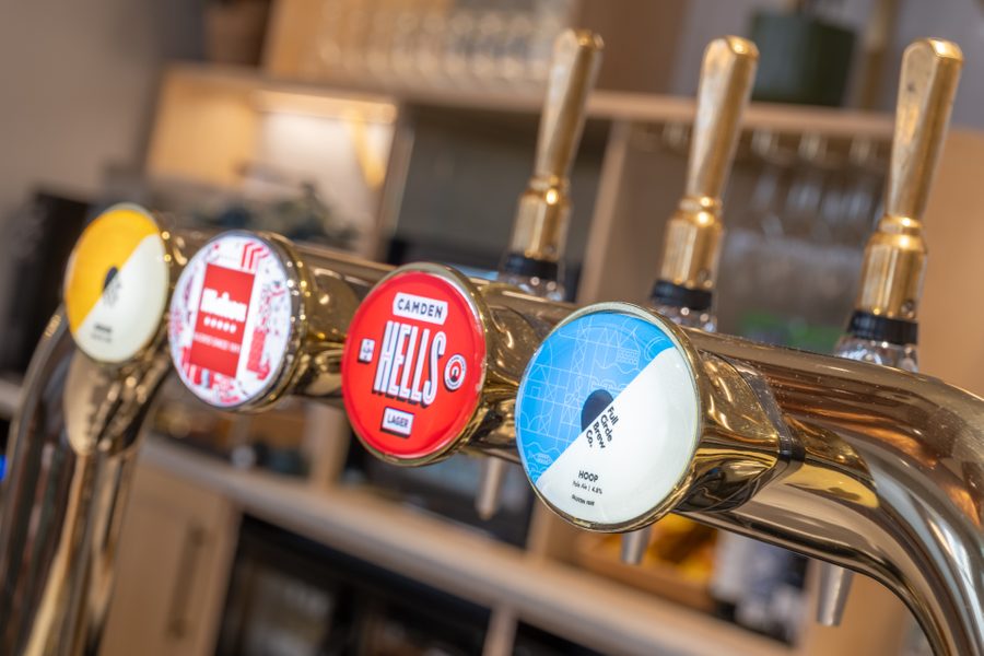 The Green Room -50 A curated menu of fine wines, beers and spirits is being served in The Green Room.