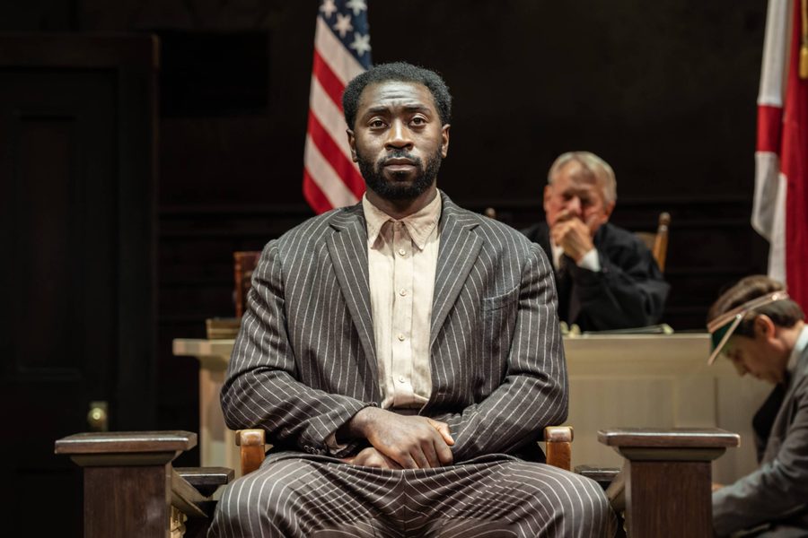 To Kill A Mockingbird A black man sits in the dock of am American court accused of murder.
